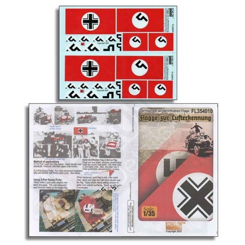 1/35 WWII Germany Anti-aircraft Identification/ Beacon Flag
