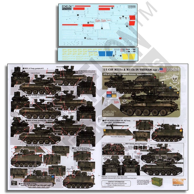 1/1 CAV M551s & M113s in Vietnam (Part 2)