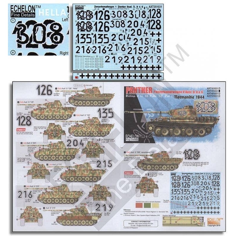 1/35 12. SS-Pz.Div. Panthers (Pt1) Normandy 1944