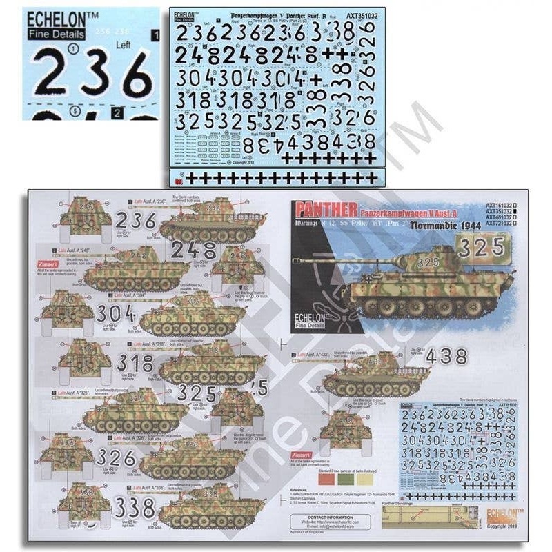 1/35 12. SS-Pz.Div. Panthers (Pt2) Normandy 1944