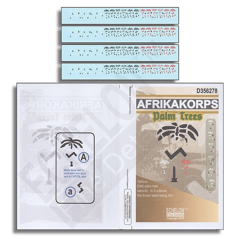 1/35 Afrikakorps Palm Trees