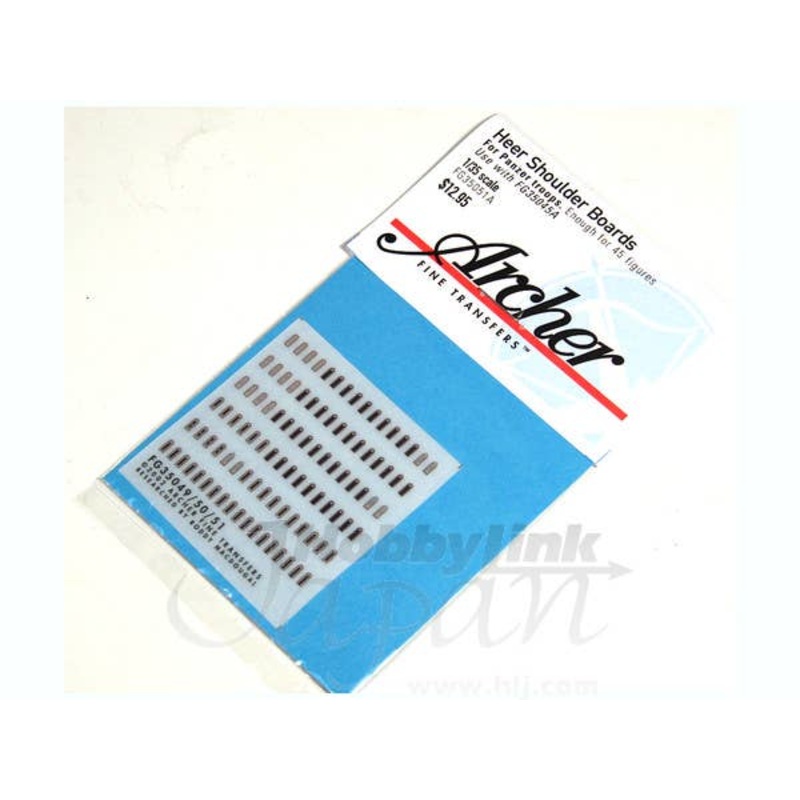 1/35 Heer Shoulder Boards for Panzer Troops