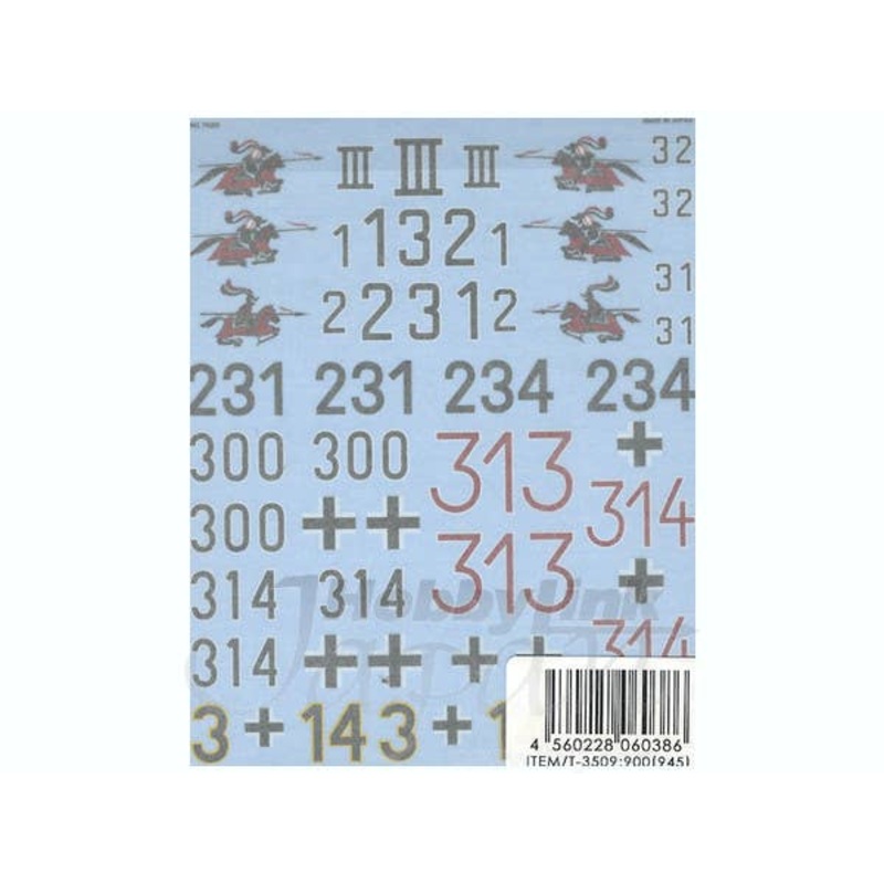 1/35 King Tiger Wehrmacht Decal