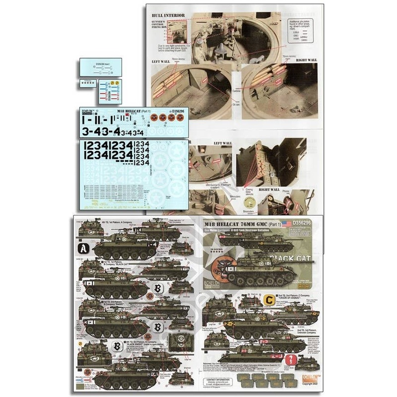 1/35 WWII US M18 Tank Destroyer Hellcat Part 1