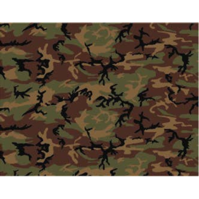 1/12 US Military Woodland