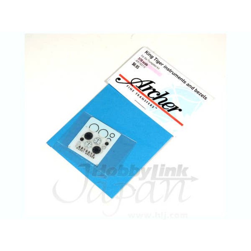 1/16 King Tiger Instruments and Bezels (for Trumpeter)