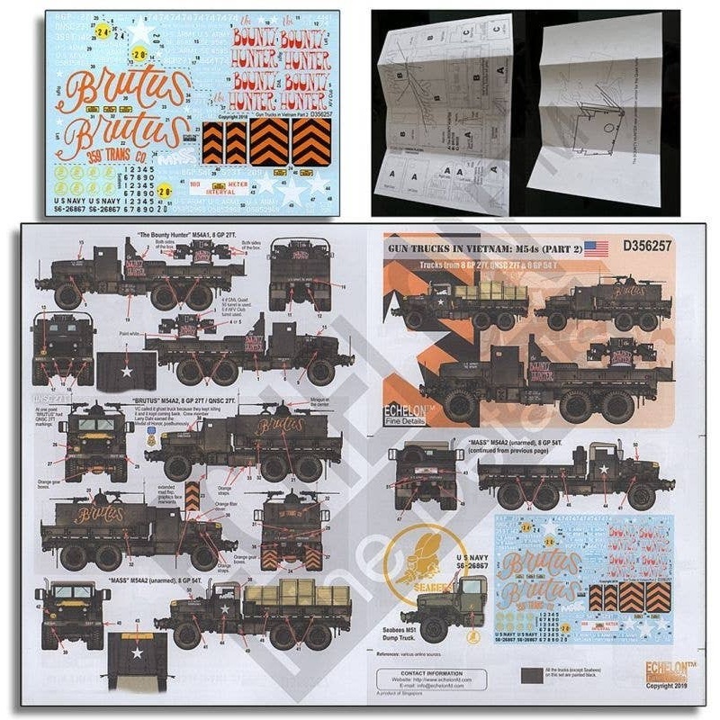 1/35 Gun Trucks in Vietnam: M54s (Part 2)