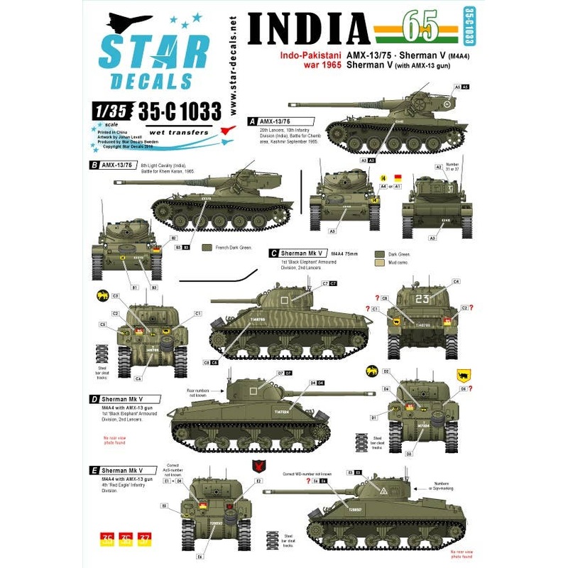1/35 India 1965 (Indo-Pakistani War of 1965)