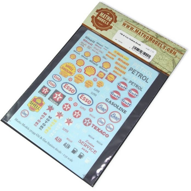 1/35 Oil & Gas Station Decals