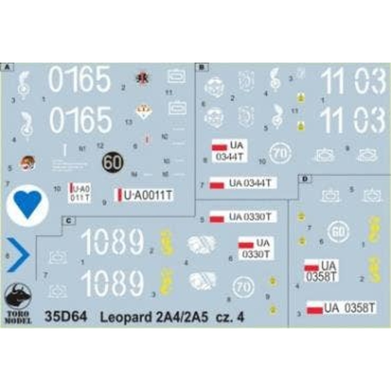 1/35 Polish Leopard 2A4/2A5 Main Battle Tank Vol.4