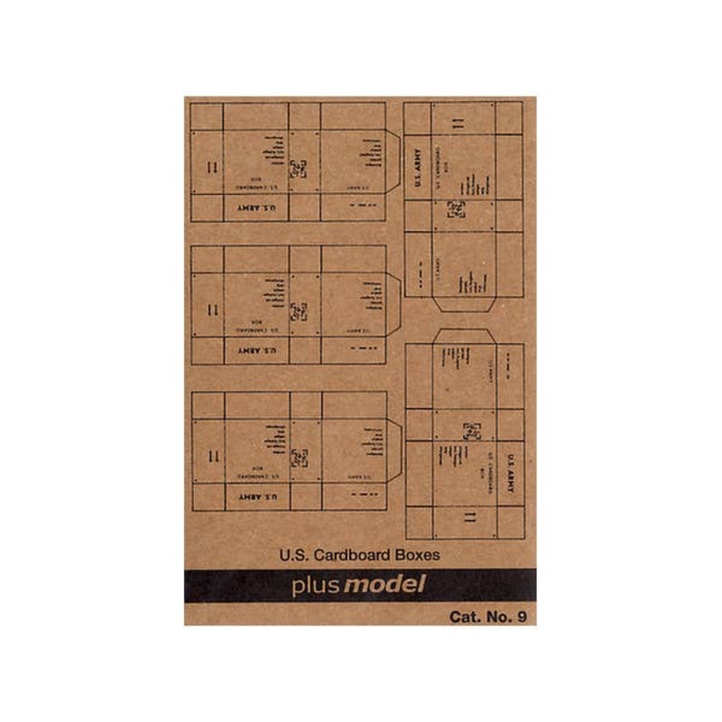 1/35 U.S. Cardboard Boxes