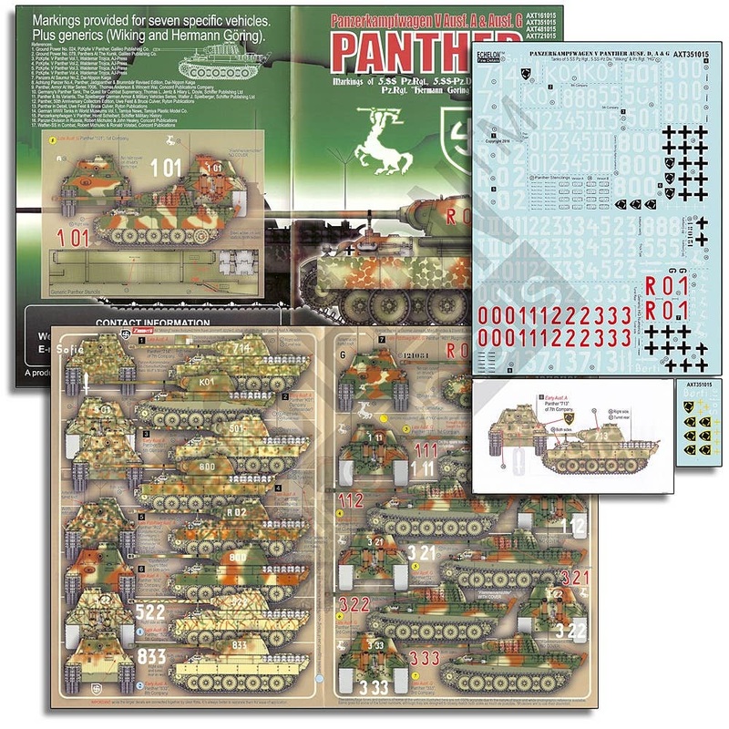 1/35 Wiking & Hermann Goring Panthers (Ausf As & Gs)