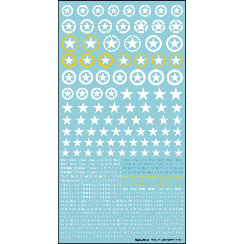 WWII US Army General Decal Vol.1