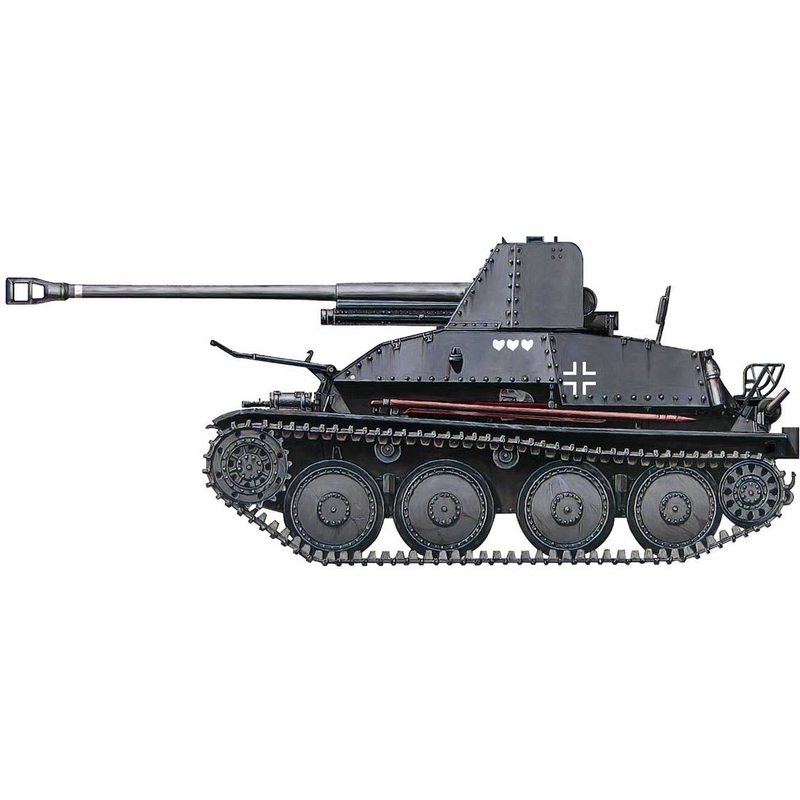 1/72 German Tank Destroyer Marder III Near Stalingrad, 1943