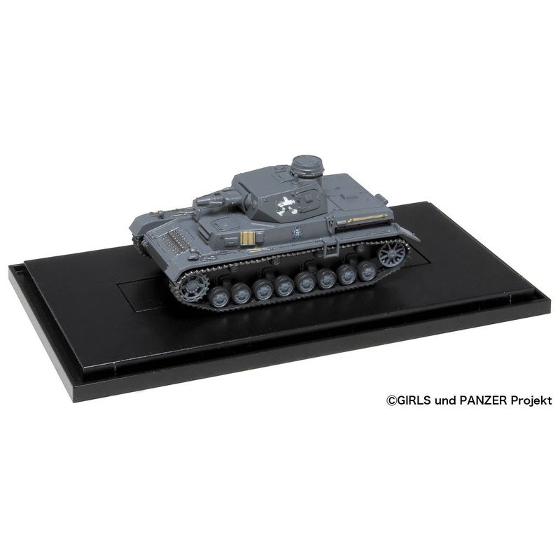 1/72 Girls und Panzer: Palm-Sized Sensha-do Collection Panzer Mk. IV Ausf.D Anglerfish Team Discovery Time