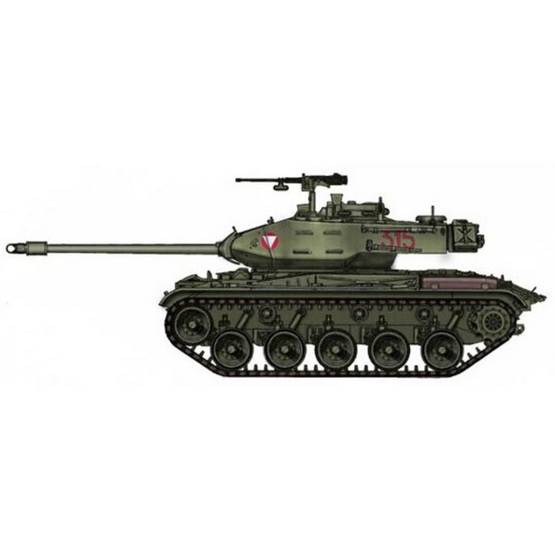 1/72 M41A3 Walker Bulldog Austrian Army