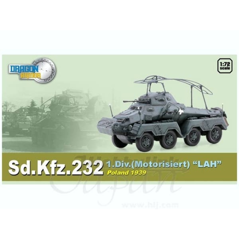 1/72 Sd.Kfz.232 1.Div. (Motorisiert) "LAH" Poland 1939