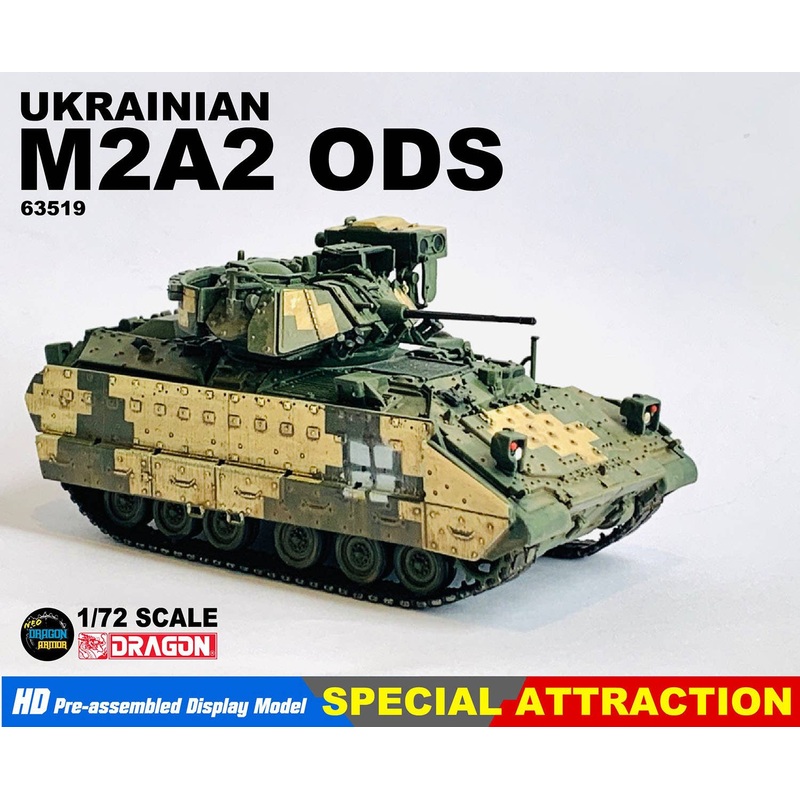 1/72 Ukrainian Army M2A2 Bradley ODS Digital Camouflage (2 Colors) Completed Product