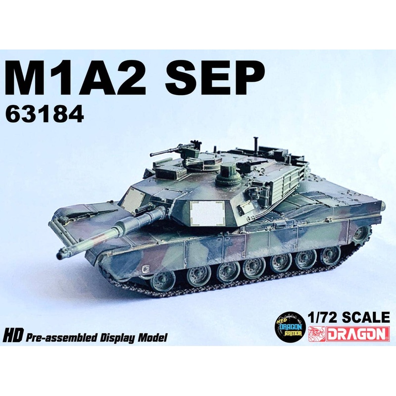 1/72 US M1A2 Abrams SEP 16th Cavalry Regiment 1st Battalion Completed Product