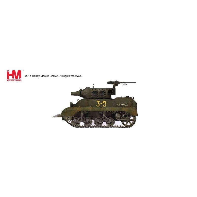 1/72 US M8 HMC 3rd Armored Div. Barenton France August 1944