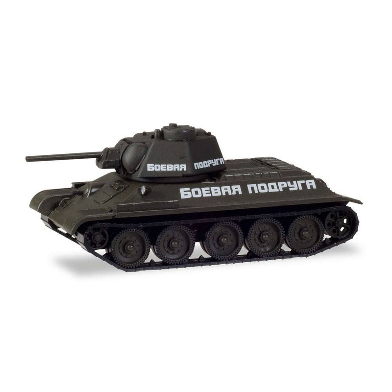 1/87 T-34/76 Tank Russian Ground Forces Fighting Girlfriend