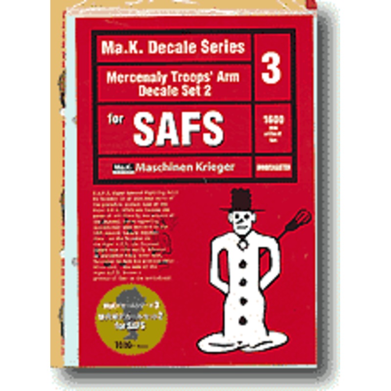 Mercenaly Troop's Arm Decal Set #2 for SAFS