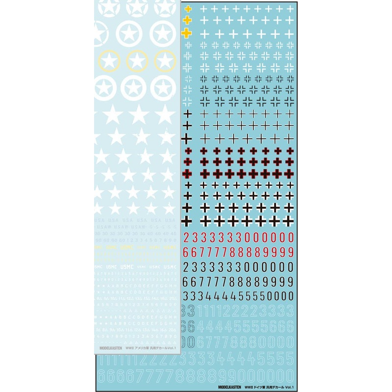 WWII German Army General Decal Vol.1