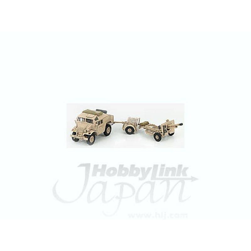 1/72 British Quad Tractor with 25 Pdr. Gun El Alamein 1942