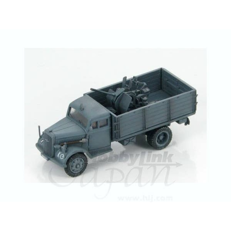 1/72 German Cargo Truck w/20mm FlaK, Russia