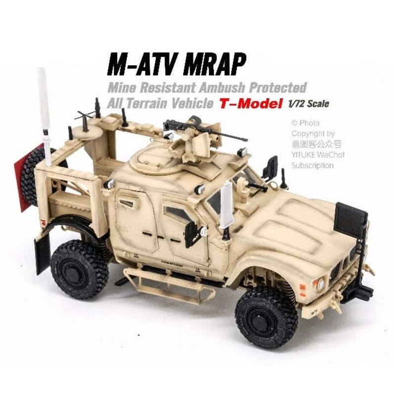 1/72 M-ATV w/CROWS II (Sand Yellow)