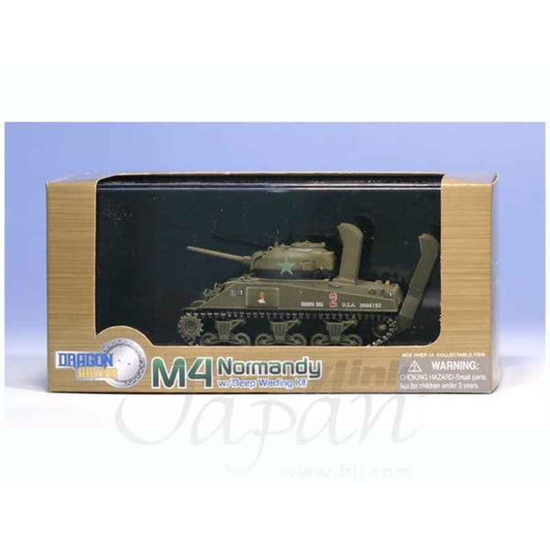 1/72 M4 Normandy W/Deep Wading Kit Utah Beach 1944