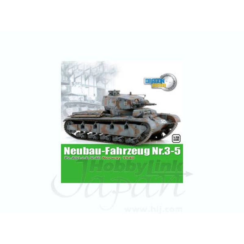 1/72 Neubau-Fahrzeug Nr.3-5 Pz.Abt.z.b.V.40 Norway 1940