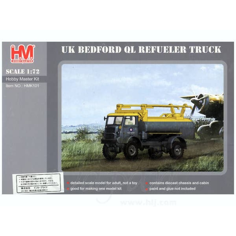 1/72 UK Bedford QL Refueler Truck