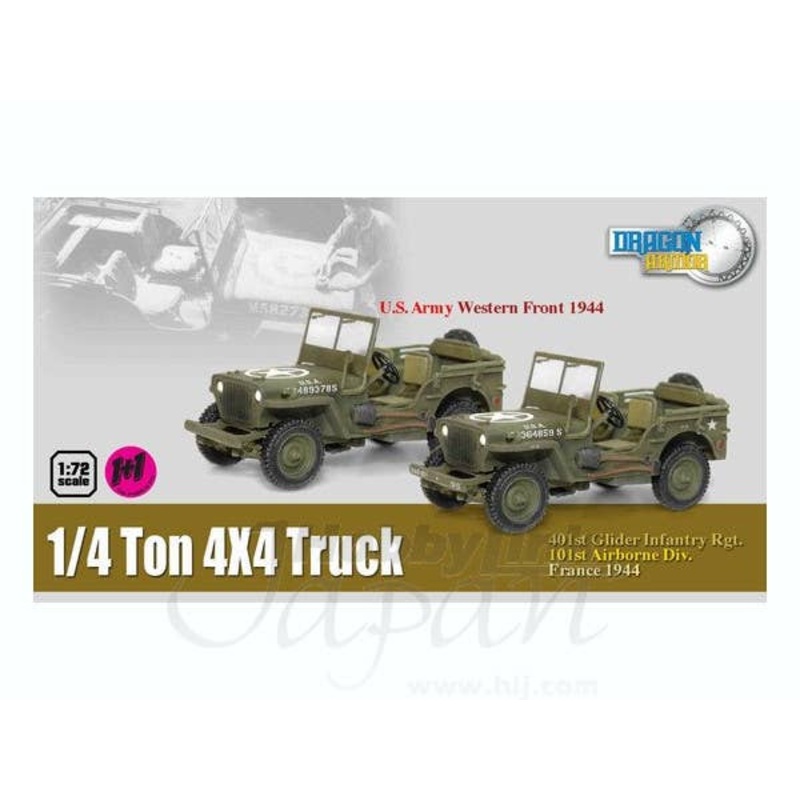 1/4 Ton 4X4 Trucks US Army Western Front