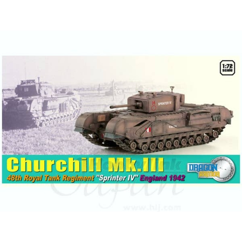 1/72 Churchill Mk.III 48th Royal Tank Regiment Sprinter IV England 1942