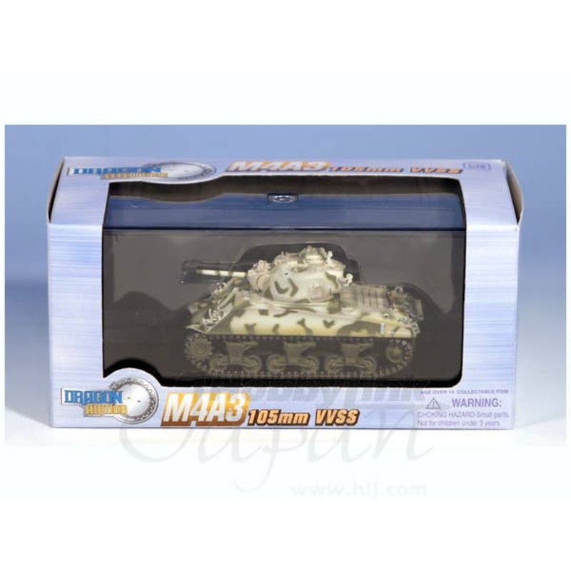 1/72 M4A3 Sherman 105mm VVSS 8th Tank Bat. France '44