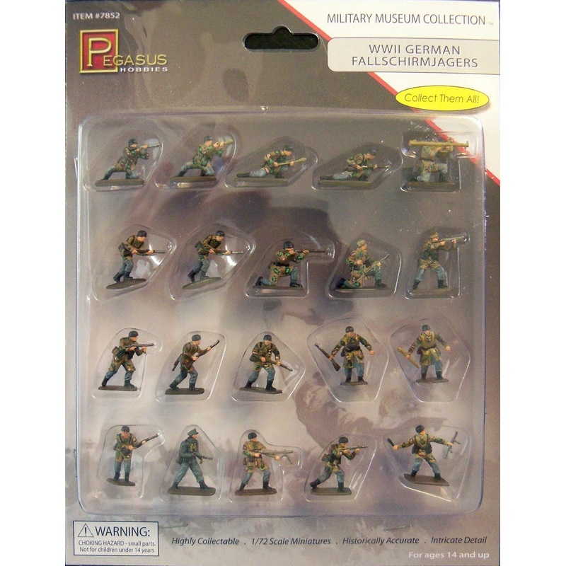 1/72 Pre-Panted German Fallschirmjagers