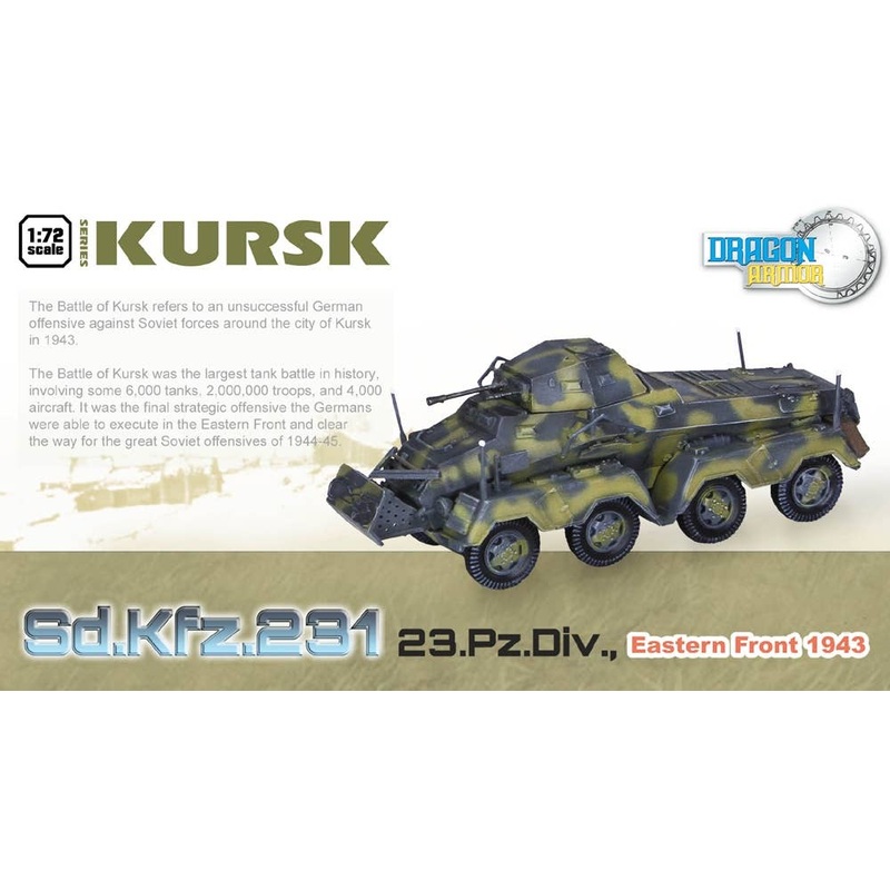 1/72 Sd.Kfz.231 23.Pz.Div., Eastern Front 1943