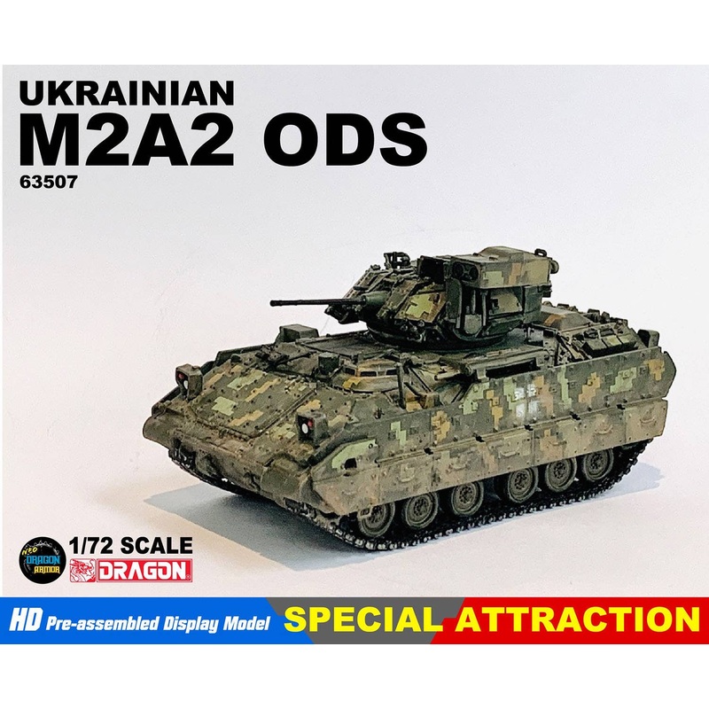 1/72 Ukrainian Army M2A2 Bradley ODS Digital Camouflage (3 Colors) Completed Product