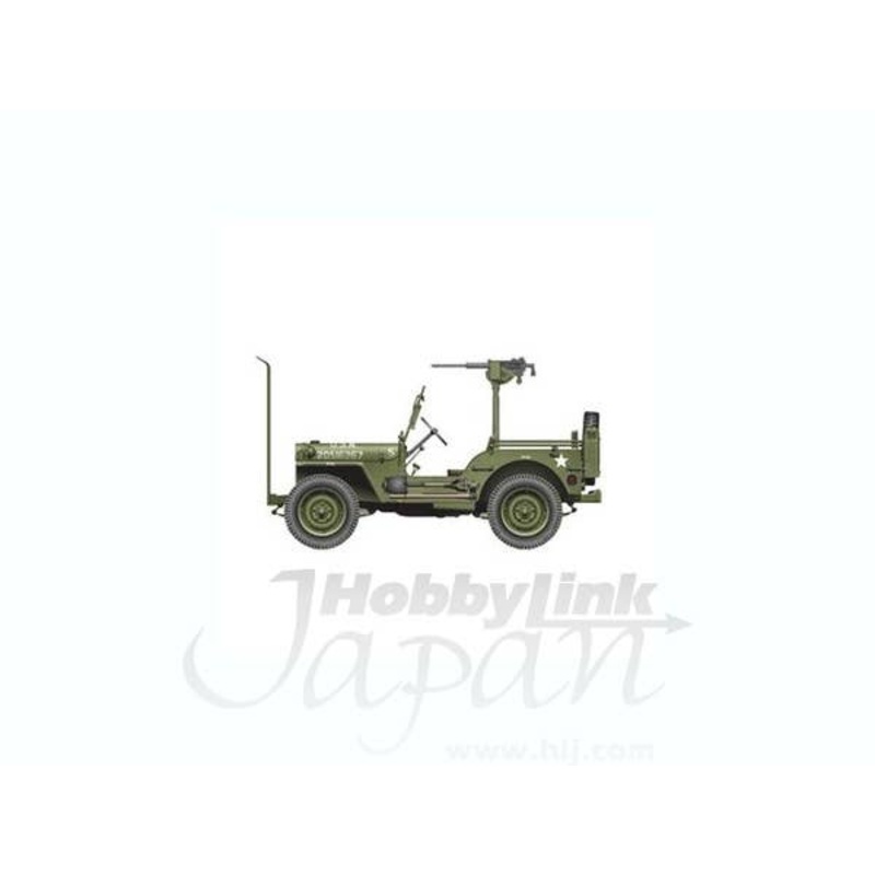 1/72 US Willys Jeep 7th Armored Div, 814th Tank Destroyer Bttn., Jan. 1945 Belgium