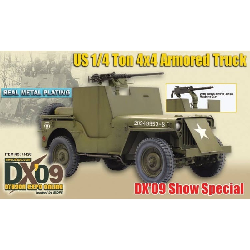 U.S. 1/4 Ton 4x4 Armored Truck