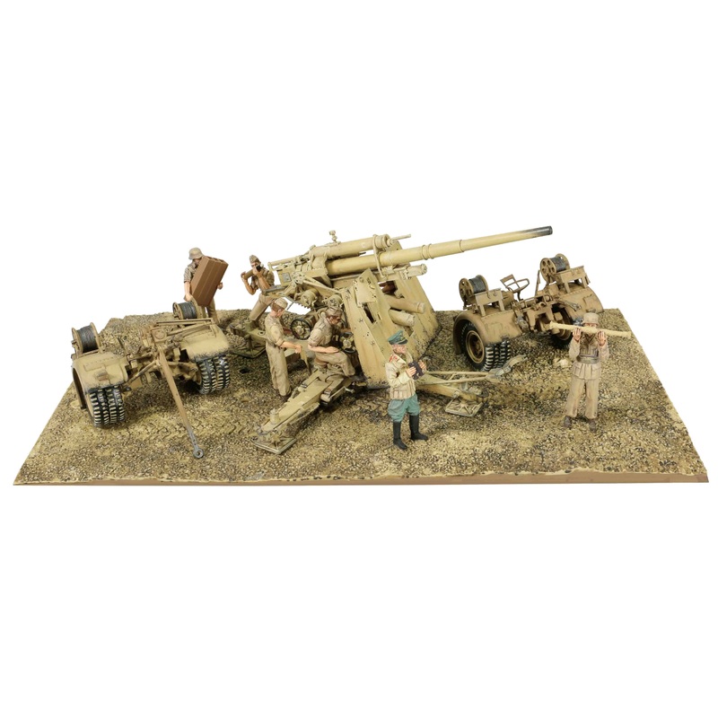 1/32 German Krupp Flak 36 with Flak Rohr 18 Gun Barrel & sd. 202 Tow Vehicle