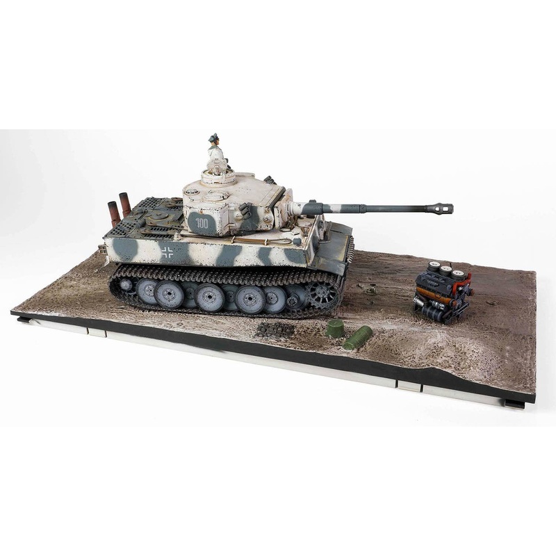 1/32 WW.II German Army Tiger I Very Early Production 502nd Heavy Tank Battalion Chassis No. 100 Eastern Front February 1943 Finished Product (Reissue)