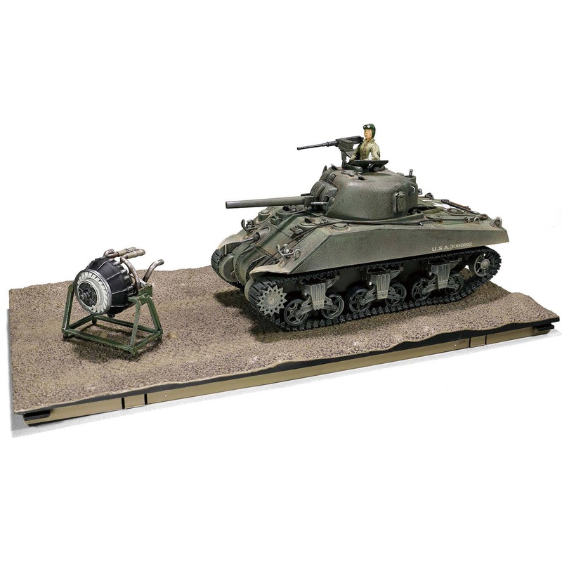 1/32 WW.II US Army M4(75) VVSS Sherman Italy 1944 Finished Product