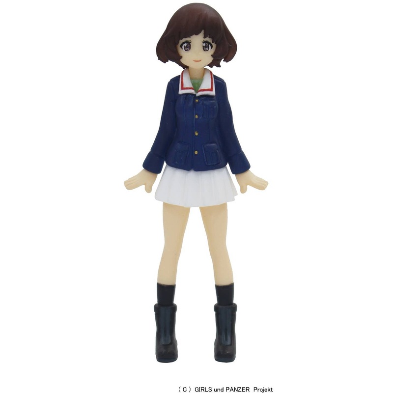 1/35 Girls und Panzer: Yukari Akiyama Figure PVC