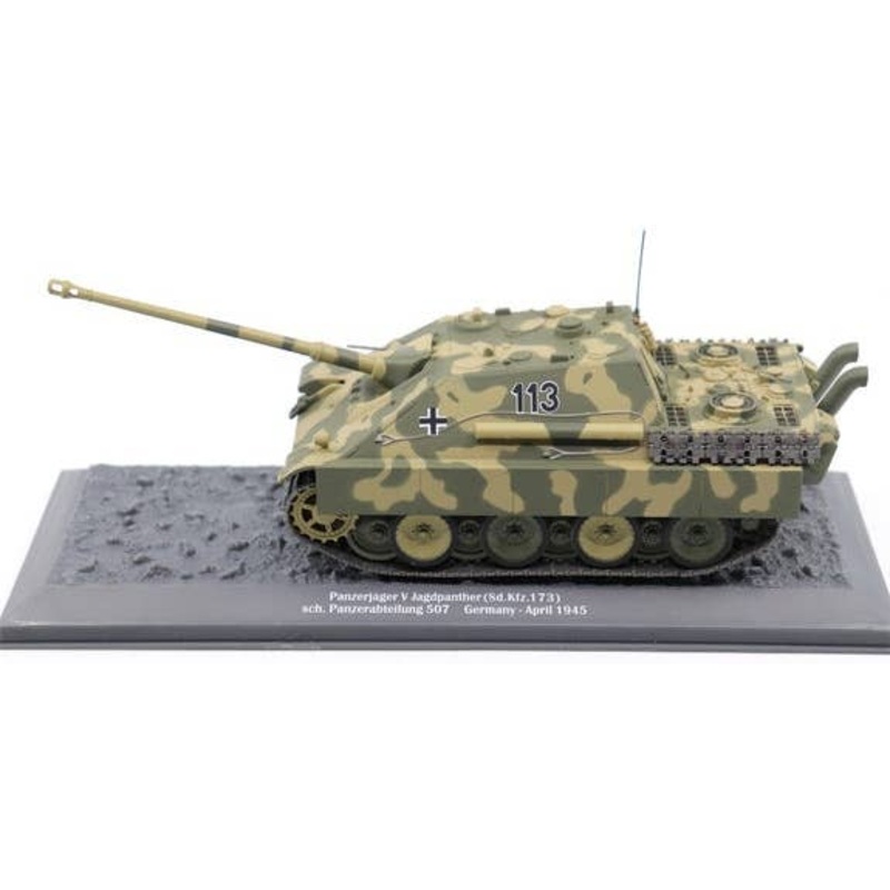 1/43 WW.II German Jagdpanther Tank Destroyer German Wehrmacht 507th Heavy Tank Battalion 1945 Germany Completed