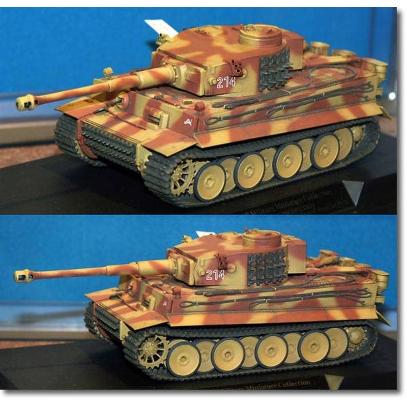 1/48 Tiger I Early Turret #214 Finished Model