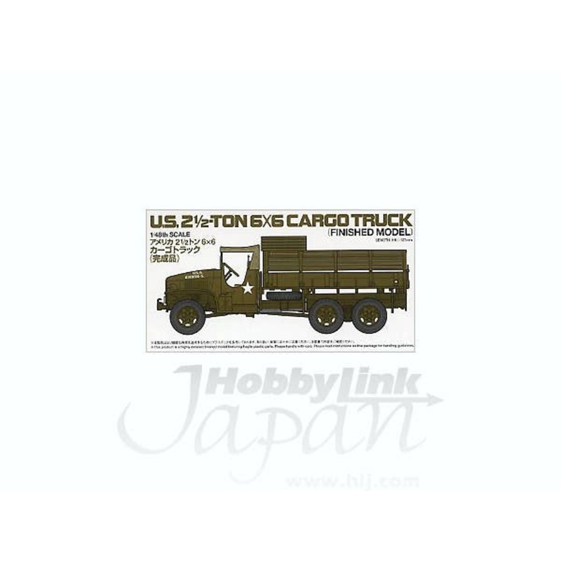 US 2 1/2-Ton 6x6 Cargo Truck Finished Model
