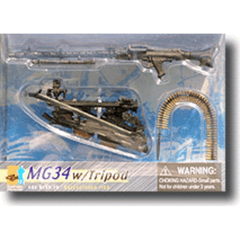 1/6 MG34 w/Tripod (Color Random)