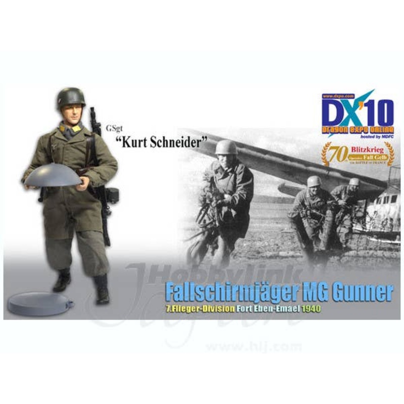 1/6 Fallschirmjager MG Gunner Kurt Schneider Fort Eben